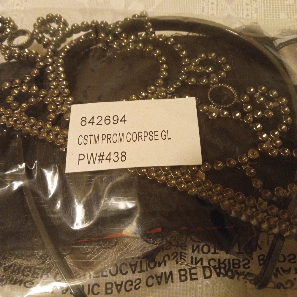 🆕 Girls Prom Corpse Costume, Girls M 8-10 - Rubie's Costume Co., NWOT - Picture 9 of 15